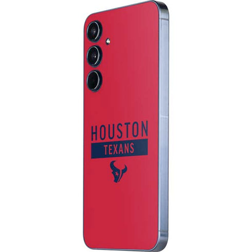 NFL Houston Texans Red Performance Series Galaxy A36 5G Skin